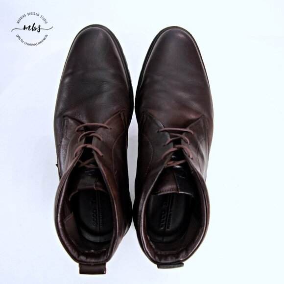 Ecco CityTray Avant Leather Ankle Boots Brown Men EU 46 US‎ 12-12.5 main image 2